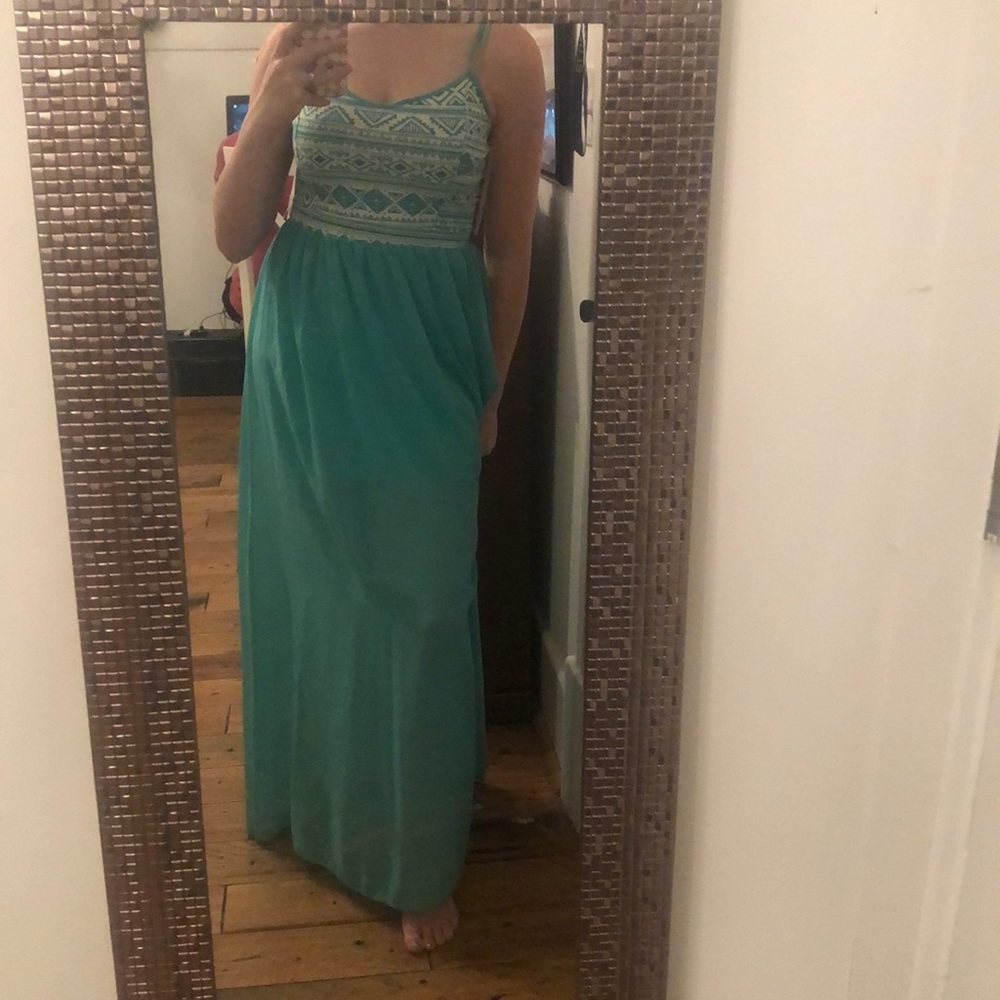 Spaghetti strap sheath dress